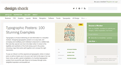 Desktop Screenshot of designshack.net